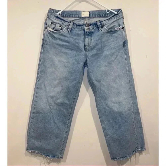 SIMON MILLER W005 CROP GRANTS Denim - Picture 3 of 7